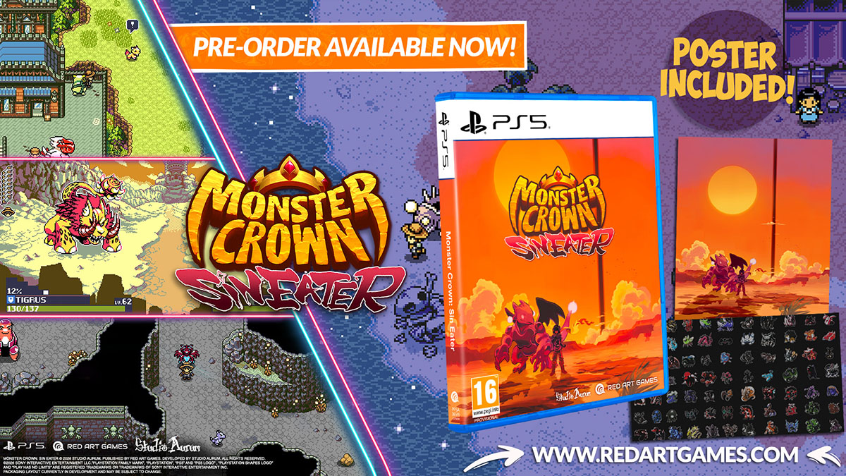 Monster Crown: Sin Eater, el RPG de doma de monstruos se lanza este mes para PS5, Xbox Series X|S, Switch