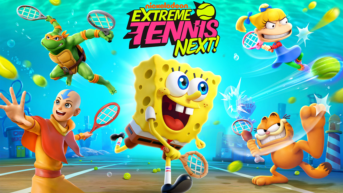 Nickelodeon Extreme Tennis: Next! y toda su locura deportiva llegará en formato físico para consolas