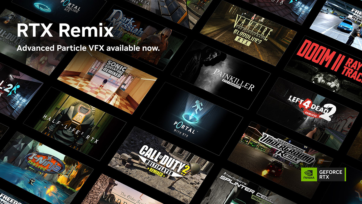 NVIDIA RTX Remix Advanced Particle VFX ya está disponible