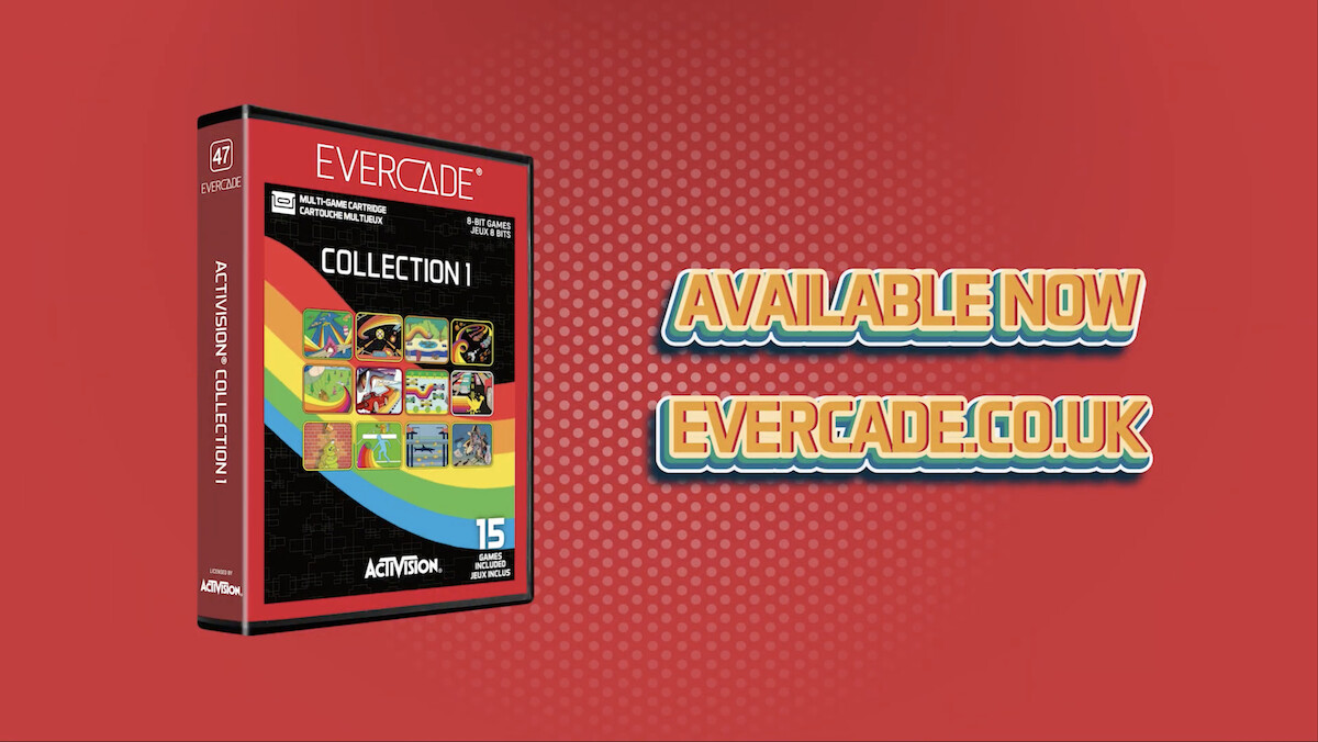 Evercade anuncia su nueva colaboración con Activision con el nuevo cartucho Activision Collection 2
