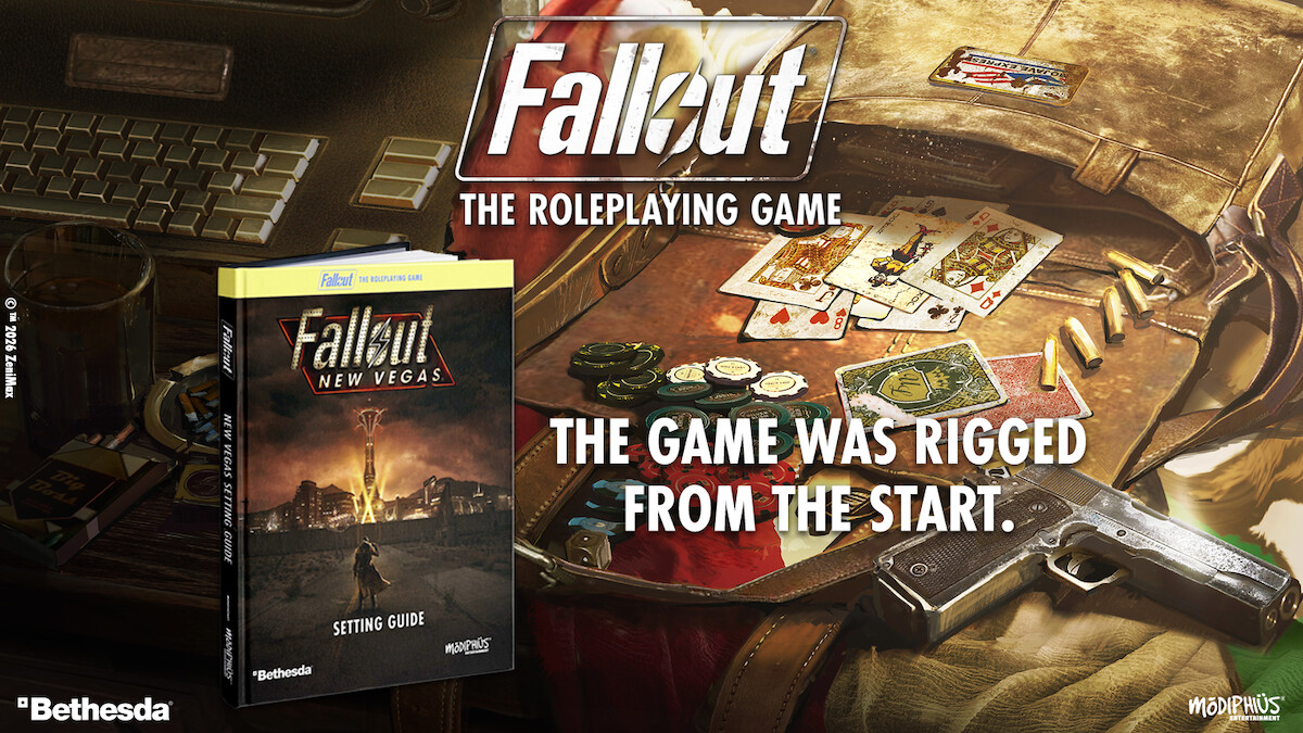 “Fallout: The Roleplaying Game – New Vegas Setting Guide” ya disponible para reserva