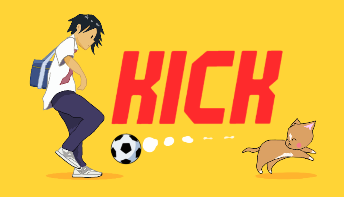 Kick, un acogedor plataformas de fútbol en scroll lateral, anunciado para Steam