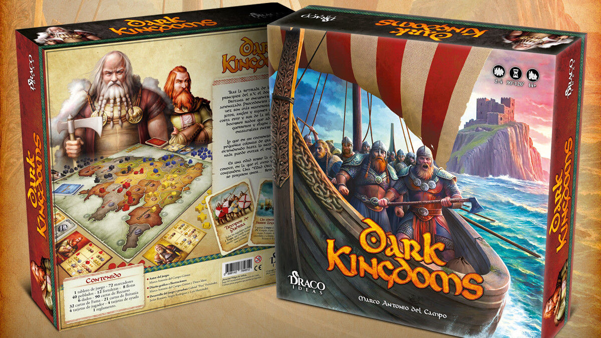 DRACO Ideas anuncia la campaña en Gamefound de DARK KINGDOMS