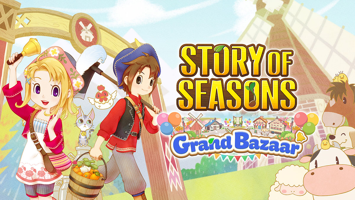 Vive una adorable vida agrícola, STORY OF SEASONS: Grand Bazaar debuta en PlayStation 5 y Xbox Series X|S