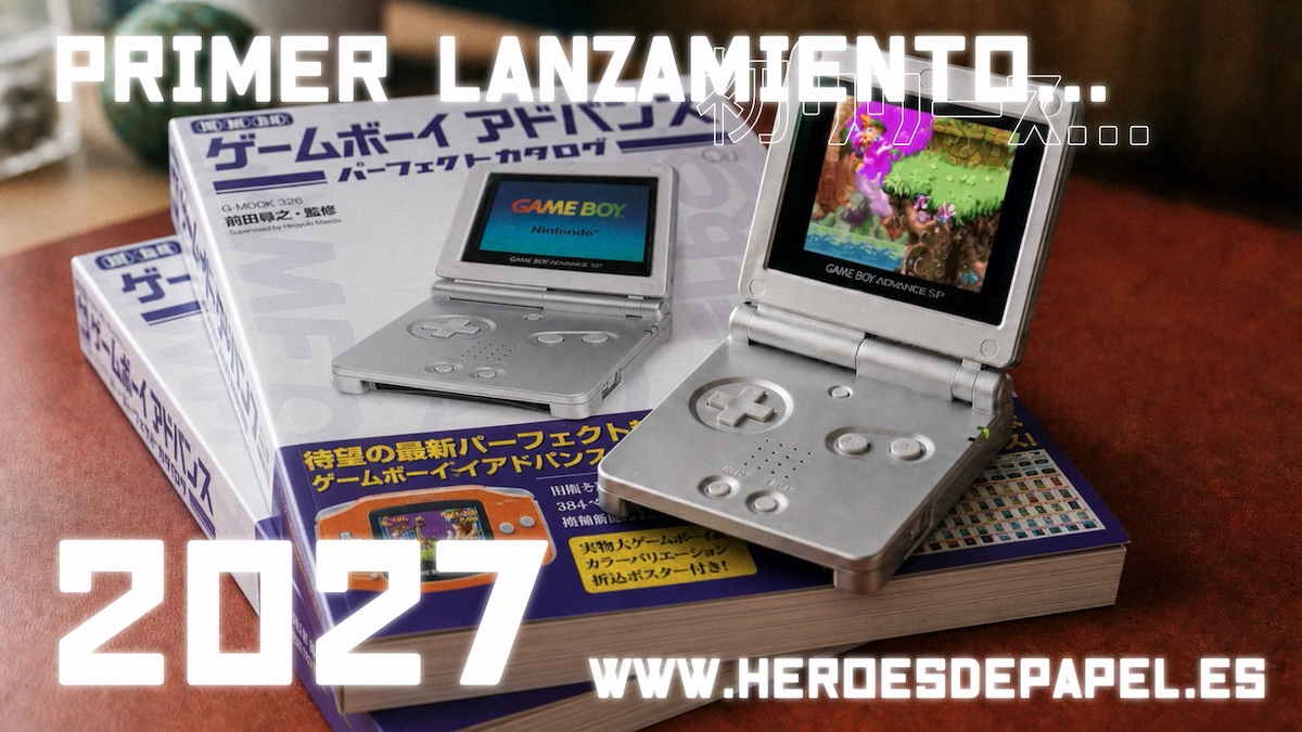 Héroes de Papel publicará en castellano ‘GBA Perfect Catalogue’, la enciclopedia definitiva de la portátil de Nintendo
