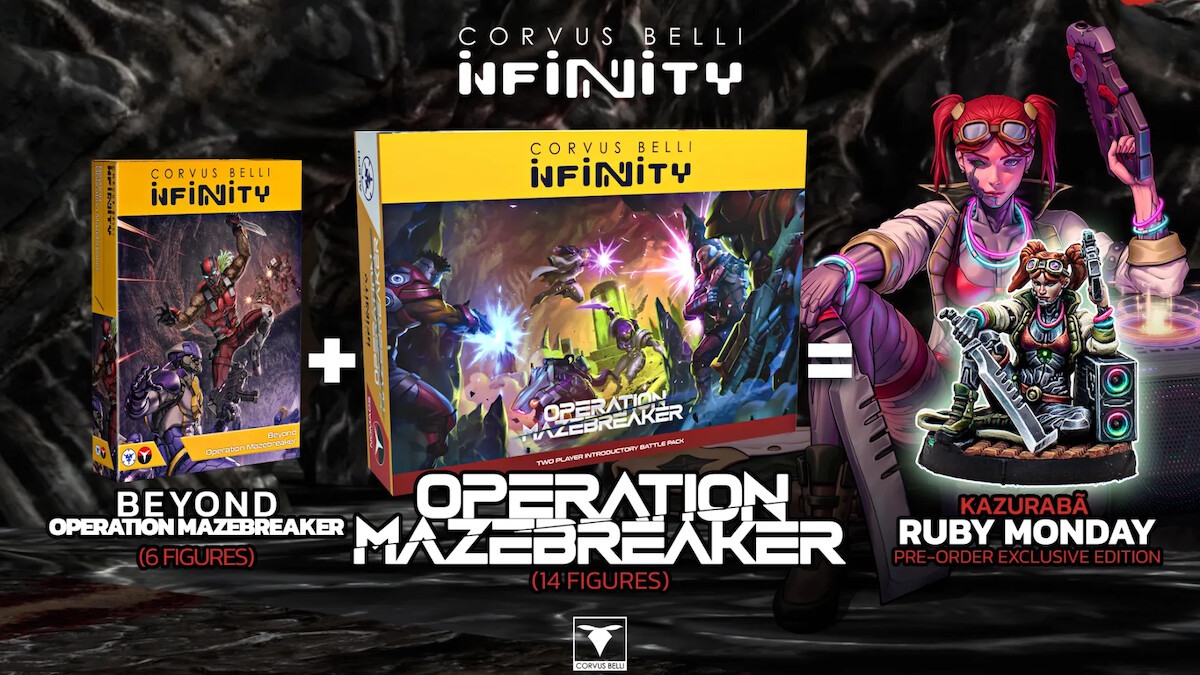 Corvus Belli anuncia el pre-order de nuevo Battle pack de Infinity, Operation Mazebreaker