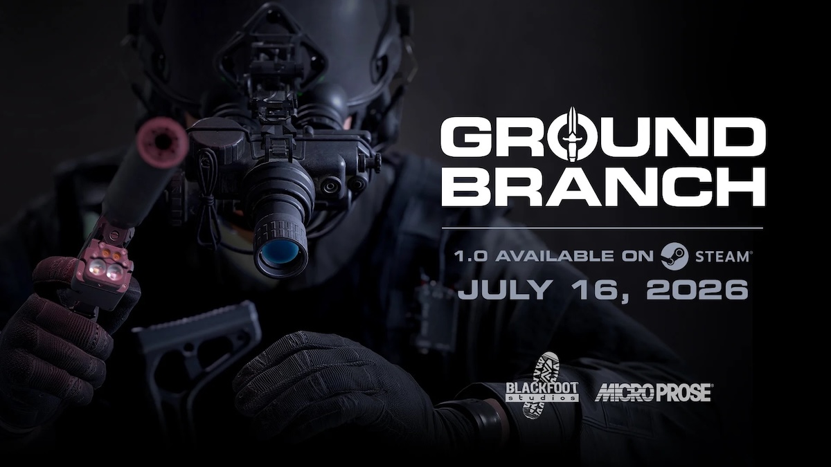 GROUND BRANCH deja el Acceso Anticipado el 16 de julio de 2026
