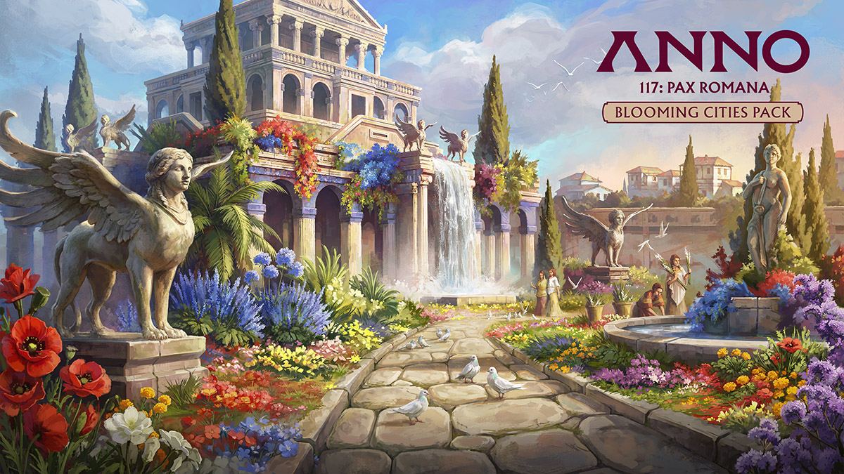 Ubisoft anuncia Ciudades Florecientes, el segundo DLC cosmético de Anno 117: Pax Romana que llega esta semana