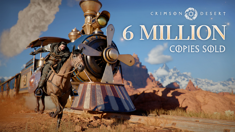 Crimson Desert supera los 6 millones de copias vendidas en todo el mundo