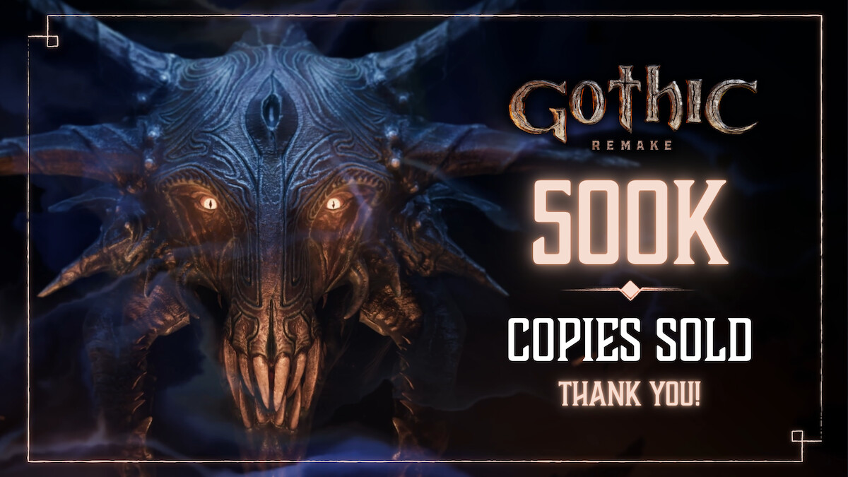 Gothic 1 Remake vende 500.000 copias en su primera semana
