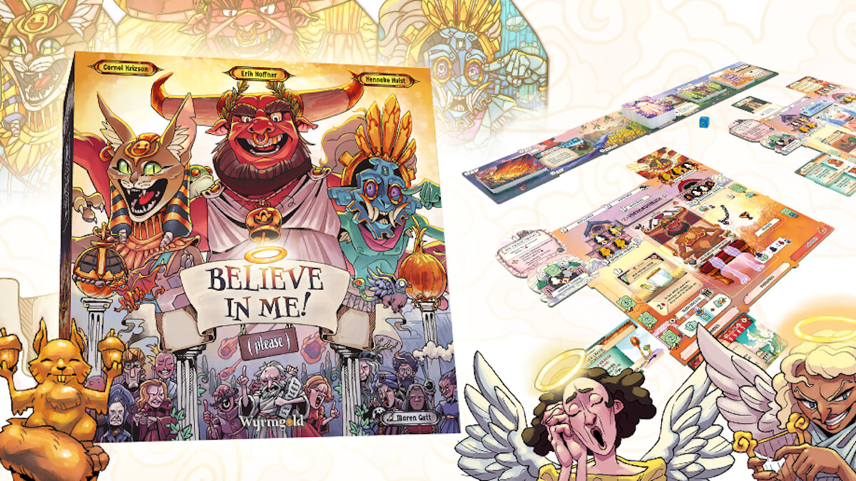 El juego de mesa Believe in me! (please) alcanza su objetivo de financiación colectiva