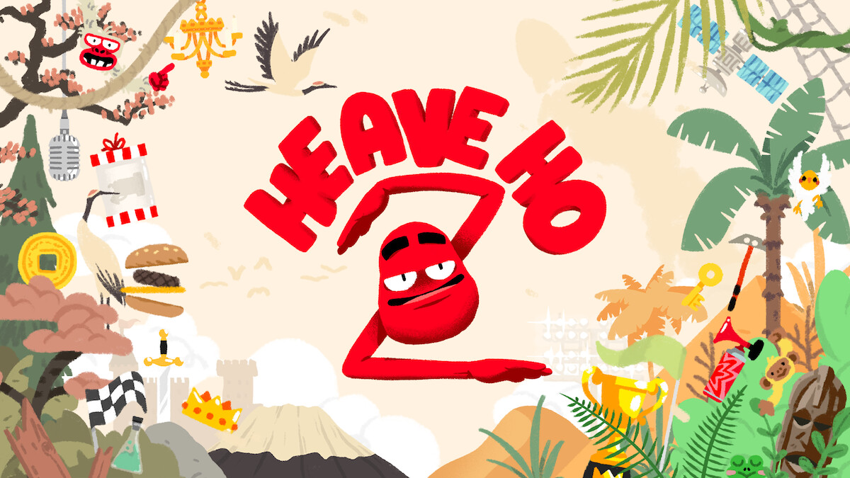 Heave Ho 2 llega con su caótica y colorida cooperación a PC, Nintendo Switch y Nintendo Switch 2 el próximo 16 de julio
