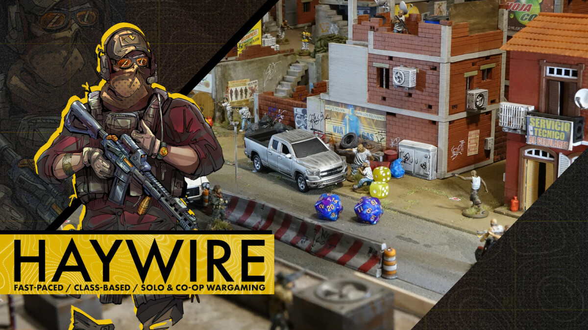 Anunciadas las reservas de Haywire Modern, el nuevo juego de escaramuzas modernas de Modiphius Entertainment