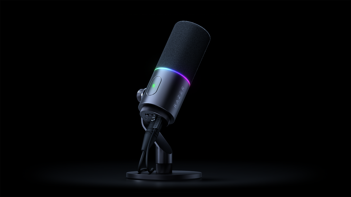 Sonido de estudio total con el nuevo micrófono Razer Seiren V3 Pro