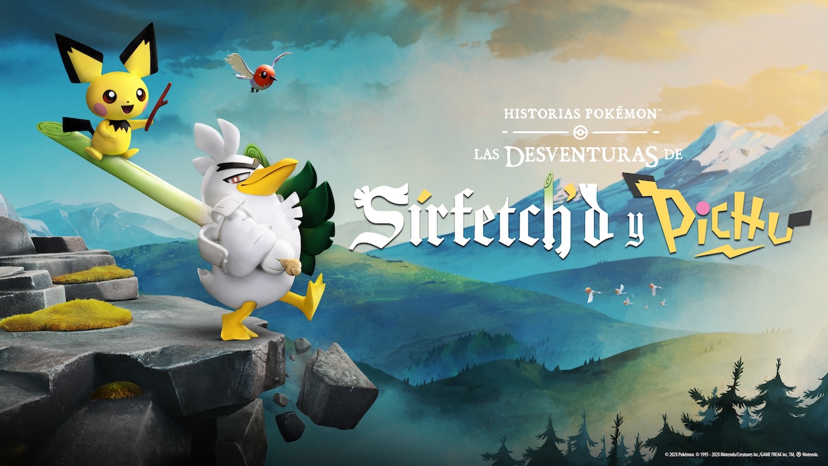 Pokémon y Aardman comparten nuevo look en “Historias Pokémon: Las Desventuras de Sirfetch’d y Pichu” en el Festival Internacional de Cine de Animación de Annecy