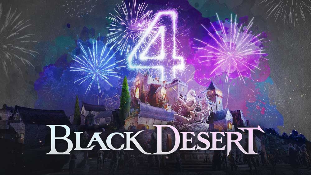 Black Desert celebra su 4.º aniversario de autoedición con un evento para toda la comunidad