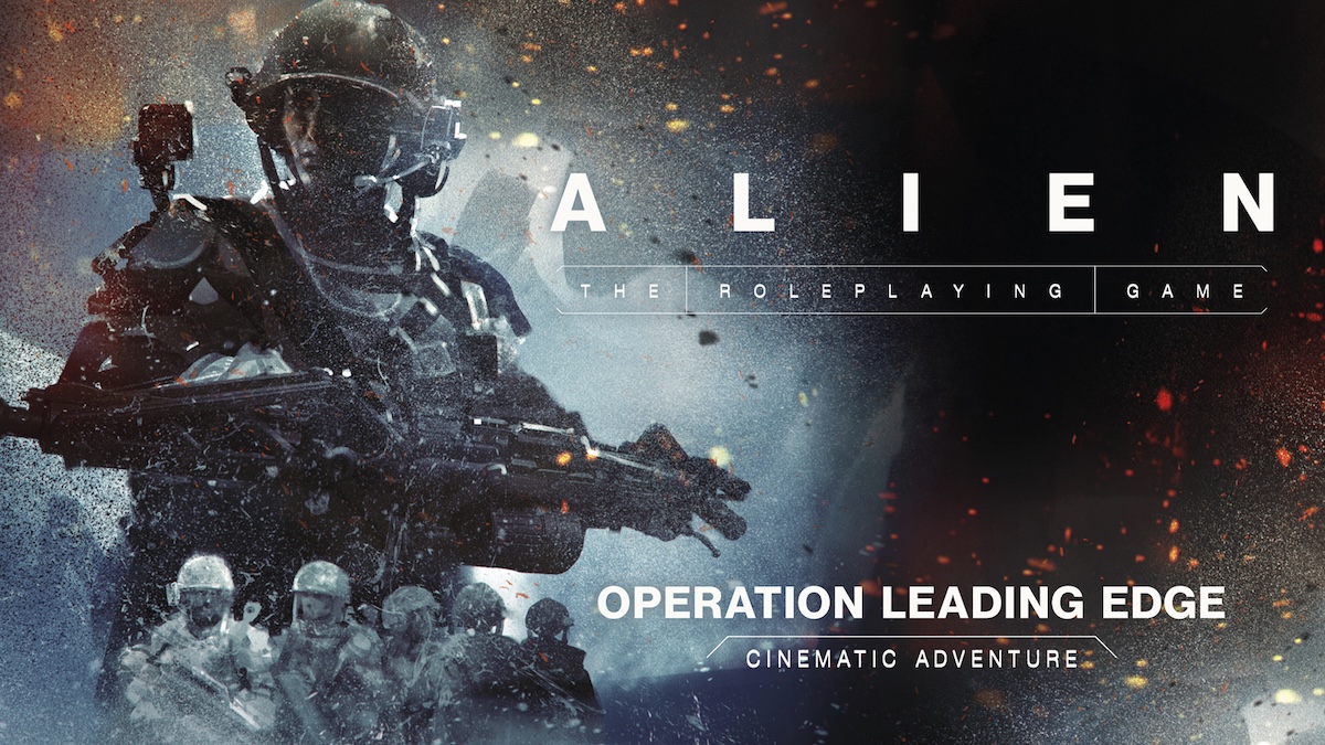 Anunciados Operation Leading Edge — Nueva aventura cinematográfica y set de miniaturas para ALIEN The Roleplaying Game