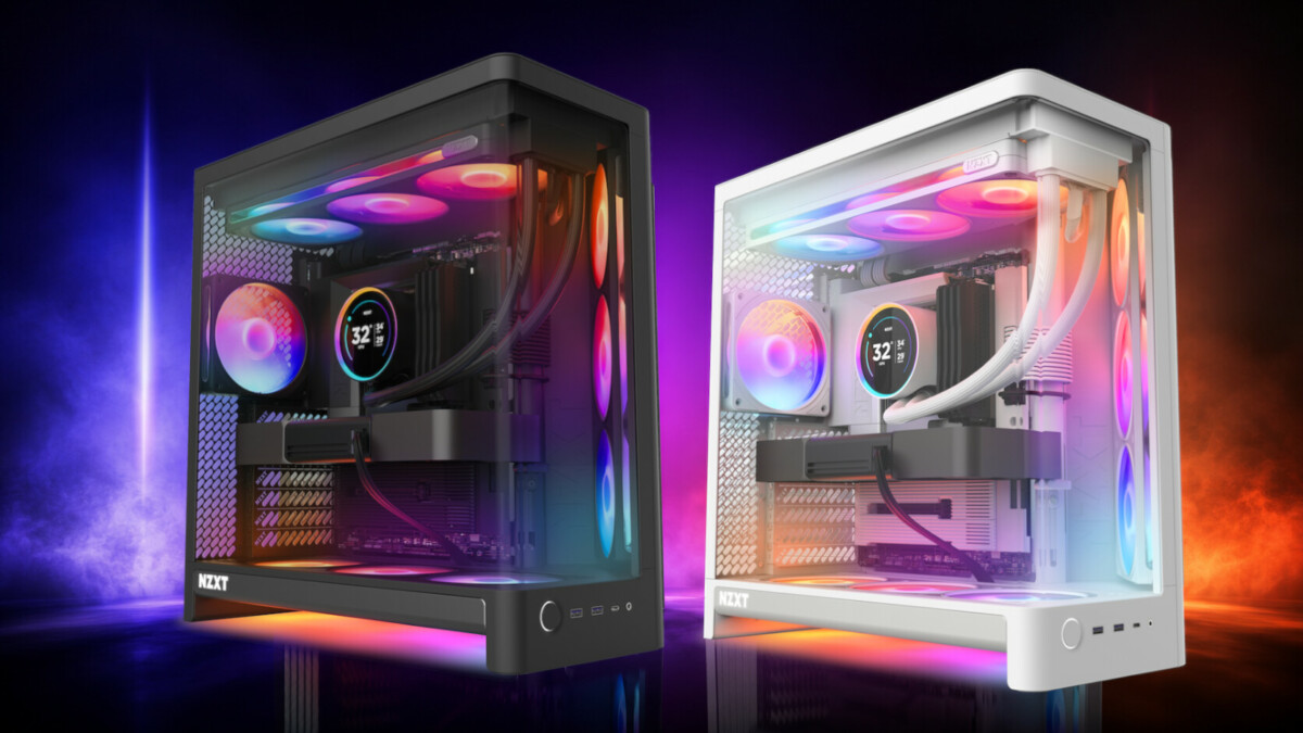 NZXT presenta las nuevas cajas de la Serie H6, nuevos ventiladores RGB y Ultra RGB
