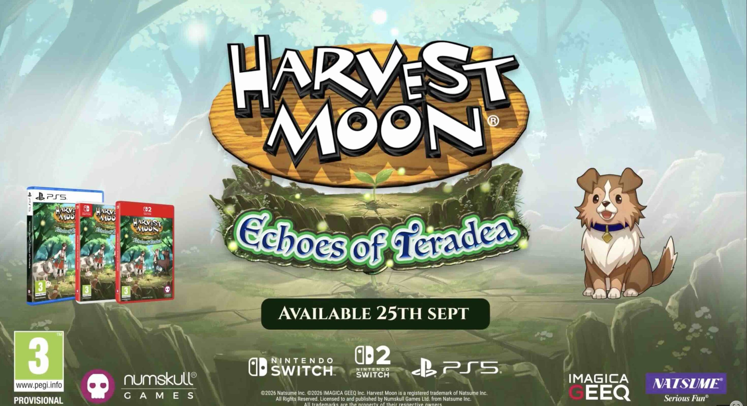 Harvest Moon: Echoes of Teradea llega en formato físico este año para PS5 y Switch 1/2