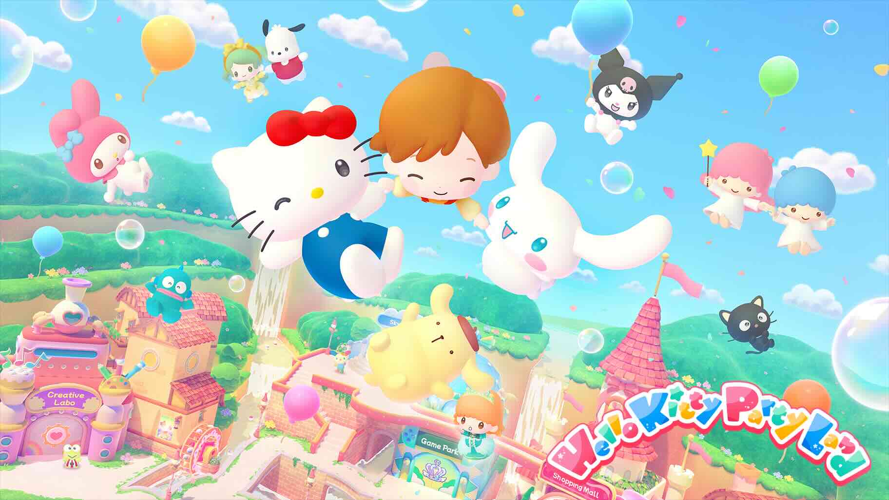 HELLO KITTY PARTY LAND ya se puede reservar para Nintendo Switch y Switch 2