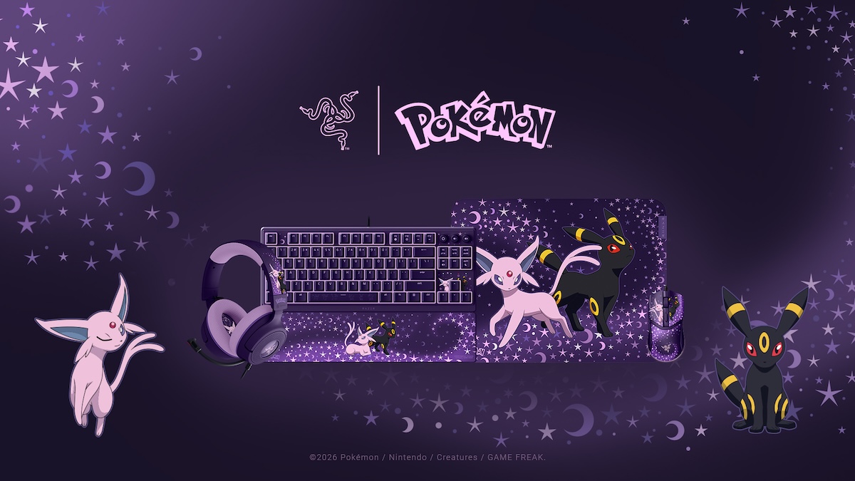 Razer presenta la colección Pokémon Espeon & Umbreon