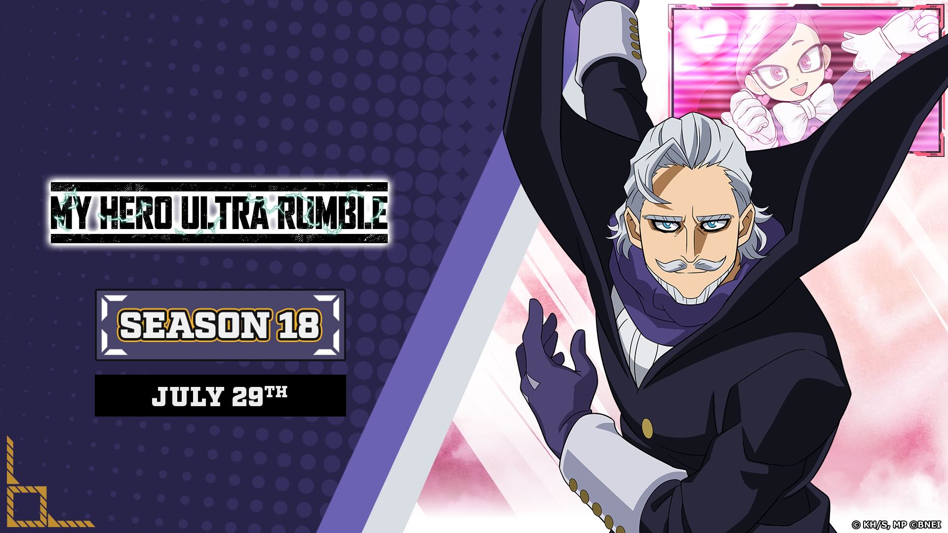 La Temporada 18 de MY HERO ULTRA RUMBLE da inicio con nuevo personaje