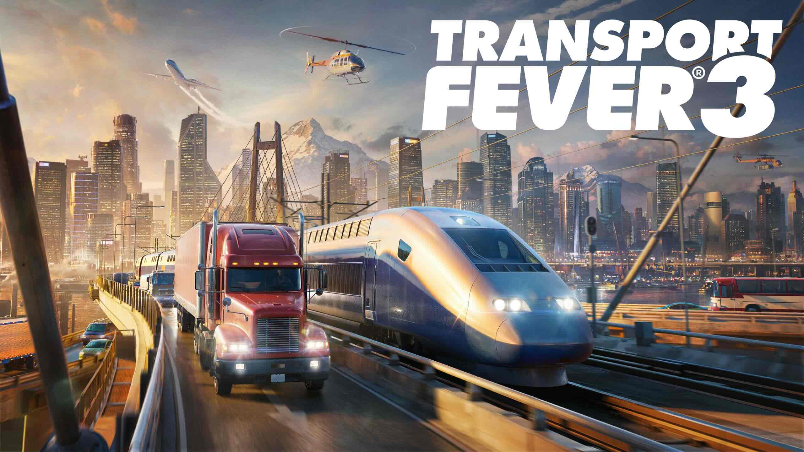 Vive la mejor simulación de transporte con Transport Fever 3, ya está a la venta en PC, PS5 y XBOX Series X|S