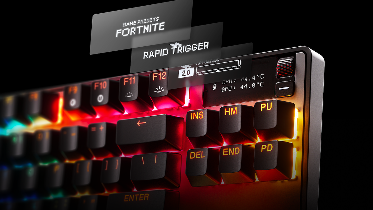 SteelSeries lleva los teclados más rápidos del mundo al siguiente nivel con la serie Apex Pro Gen 3