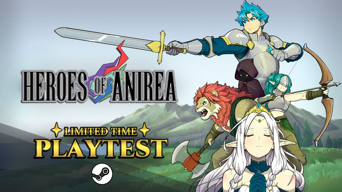 Heroes of Anirea trae de vuelta el JRPG táctico con su primer playtest