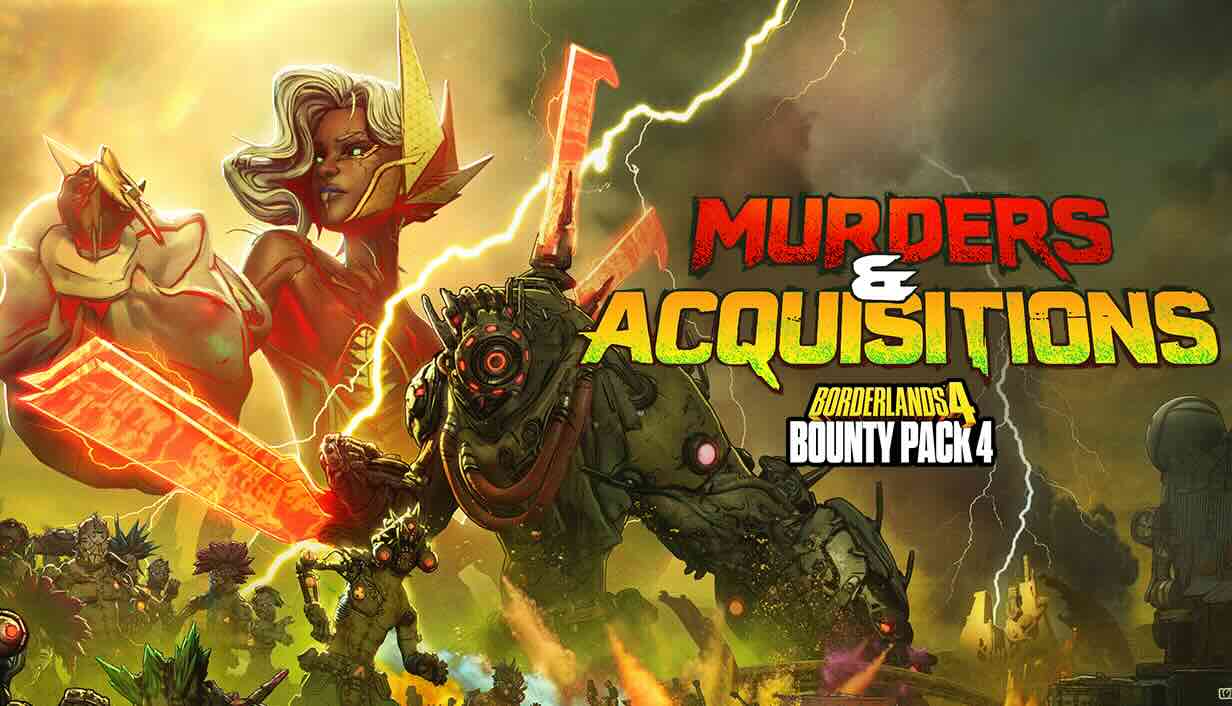 Borderlands 4 recibe el Lote de Recompensas 4: Murders and Acquisitions con la versión 1.9