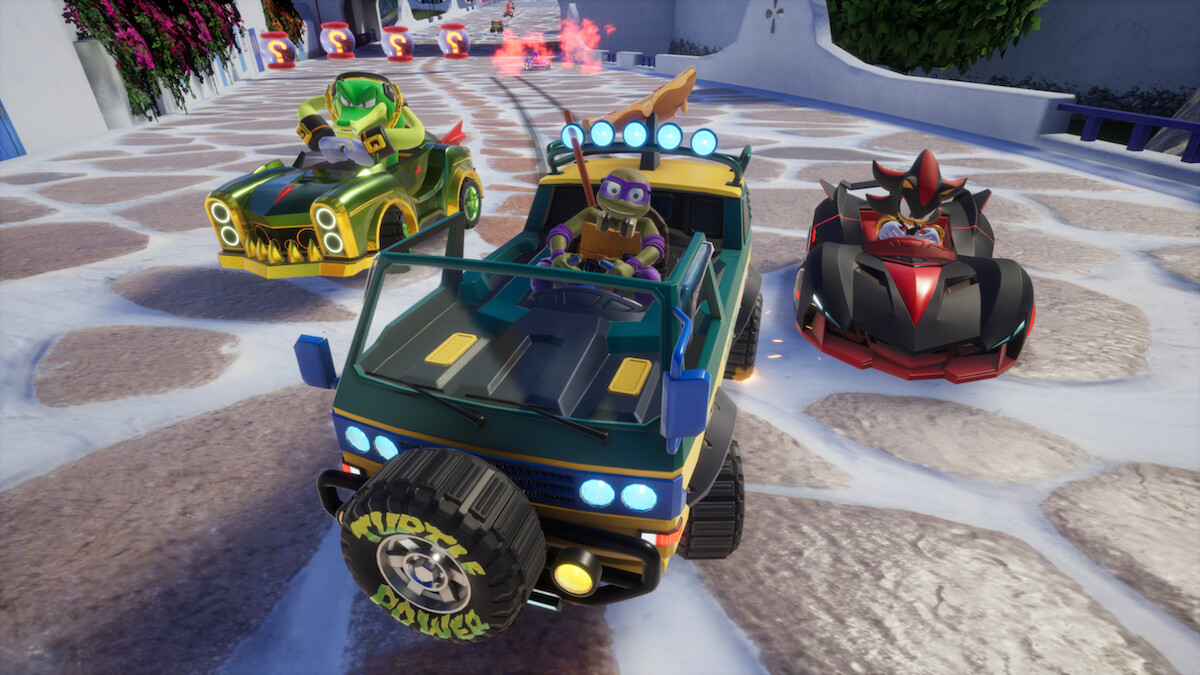 El paquete Sonic Racing: CrossWorlds Teenage Mutant Ninja Turtles ya está disponible