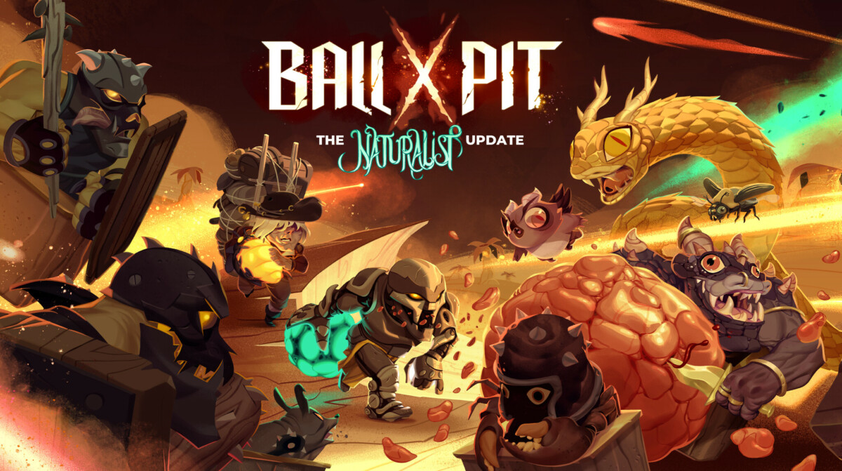 La actualización final del aclamado y multiventas roguelite BALL x PIT, «El Naturalista», ya disponible en todas las plataformas