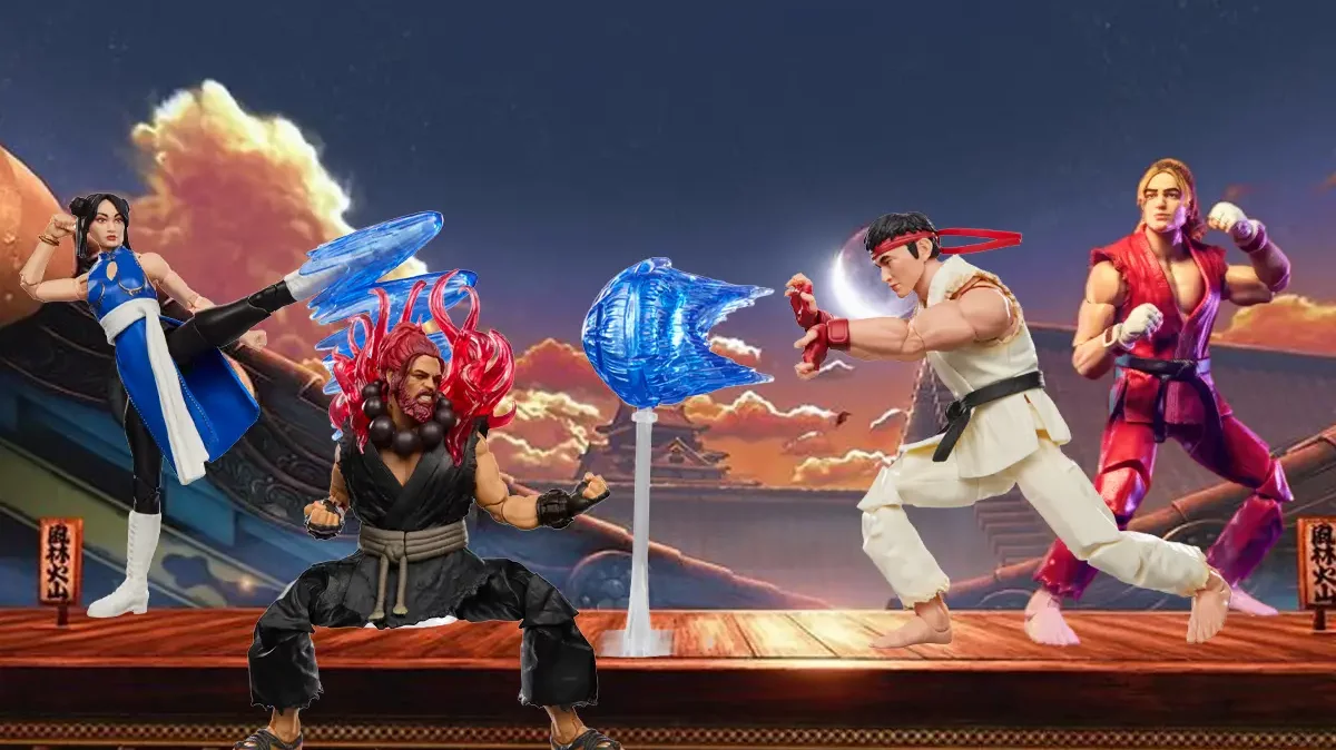 Presentadas nuevas figuras de acción de Street Fighter en la San Diego Comic-Con