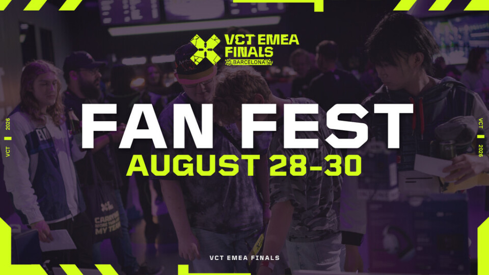 VALORANT organizará un Fan Fest de 3 días gratuito en Barcelona del 28-30 de Agosto