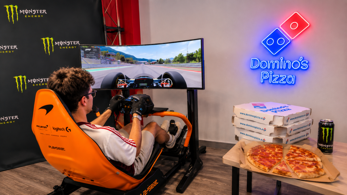 Domino’s y Monster celebran el Día del Gamer con una experiencia de simulación en Madrid, Barcelona y Alicante