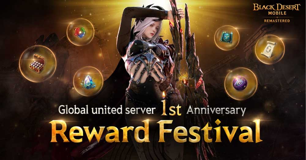Black Desert Mobile celebra el primer aniversario de su servidor global con cinco semanas de eventos