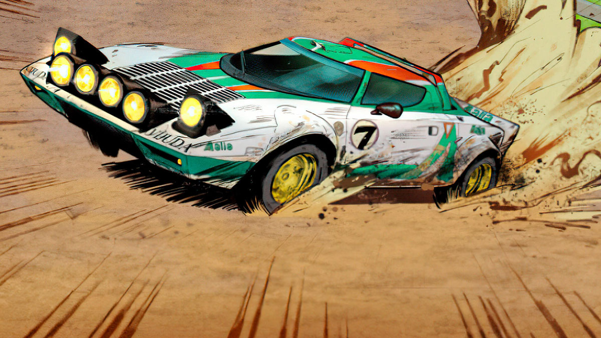 El juego de carreras arcade Super Woden Rally Edge llega a consolas el próximo mes