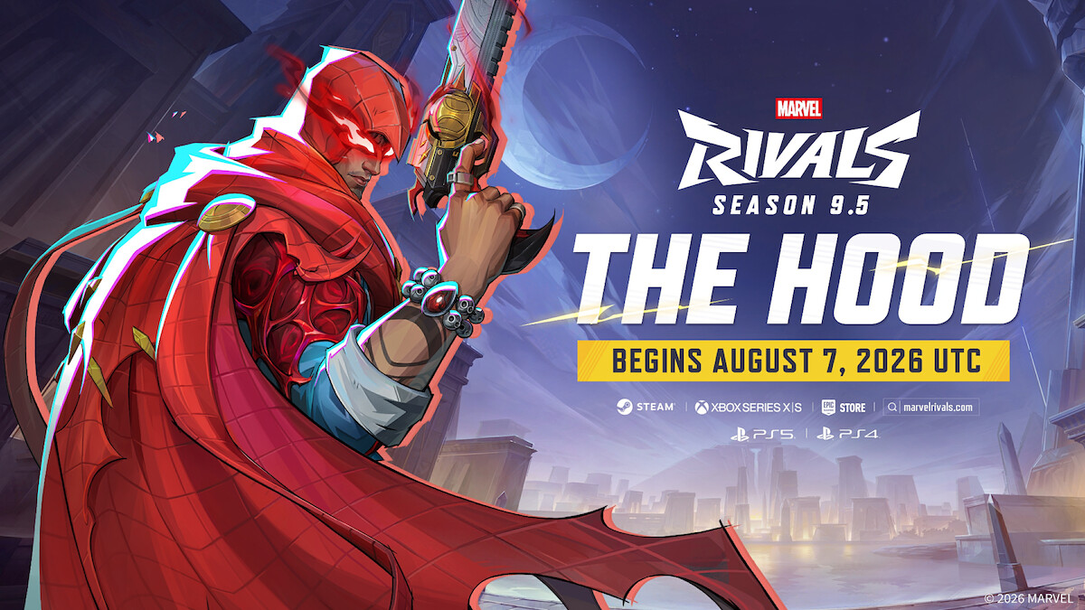 The Hood se une a la batalla con la Temporada 9.5 de Marvel Rivals: El misterio de Tebas, disponible el 7 de agosto