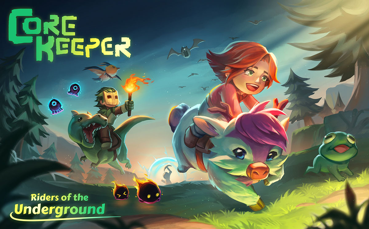 ¡Móntate! Core Keeper recibe este mes la actualización gratuita Riders of the Underground