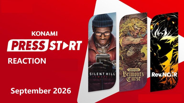 KONAMI PRESS START