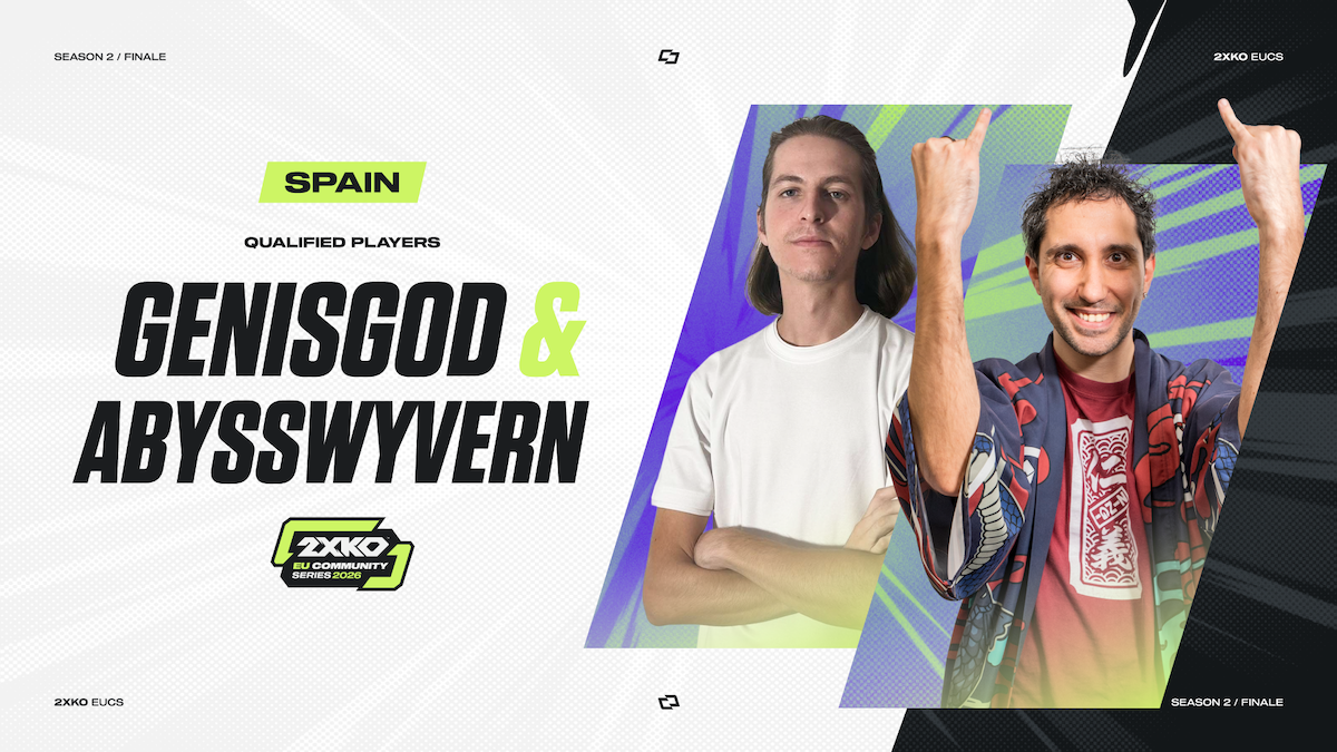 GENISGOD y ABYSSWYVERN representarán a España en la Gran Final de 2XKO EU Community Series