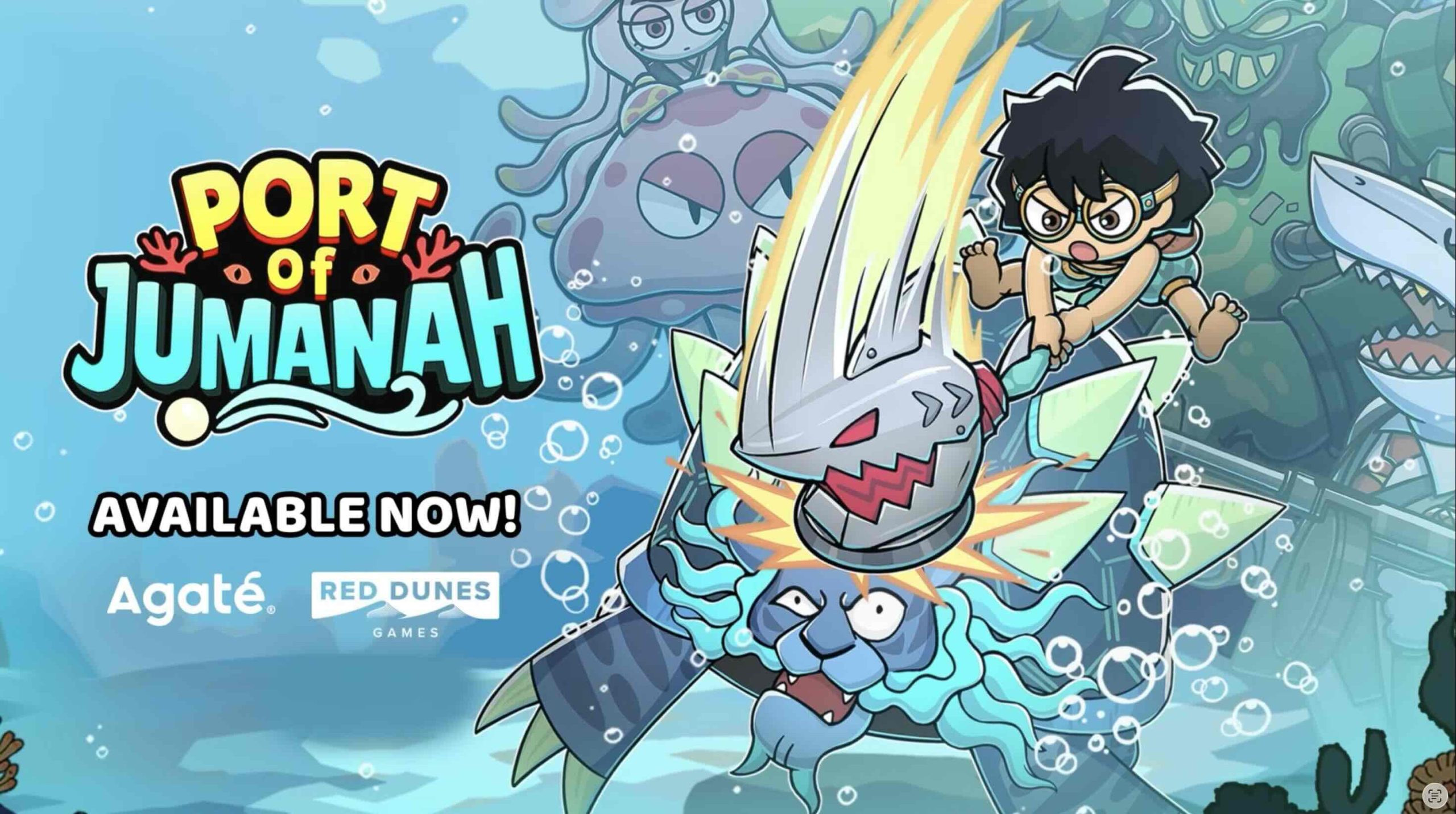 Port of Jumanah y sus extrañas criaturas marinas debutan en PlayStation y PC