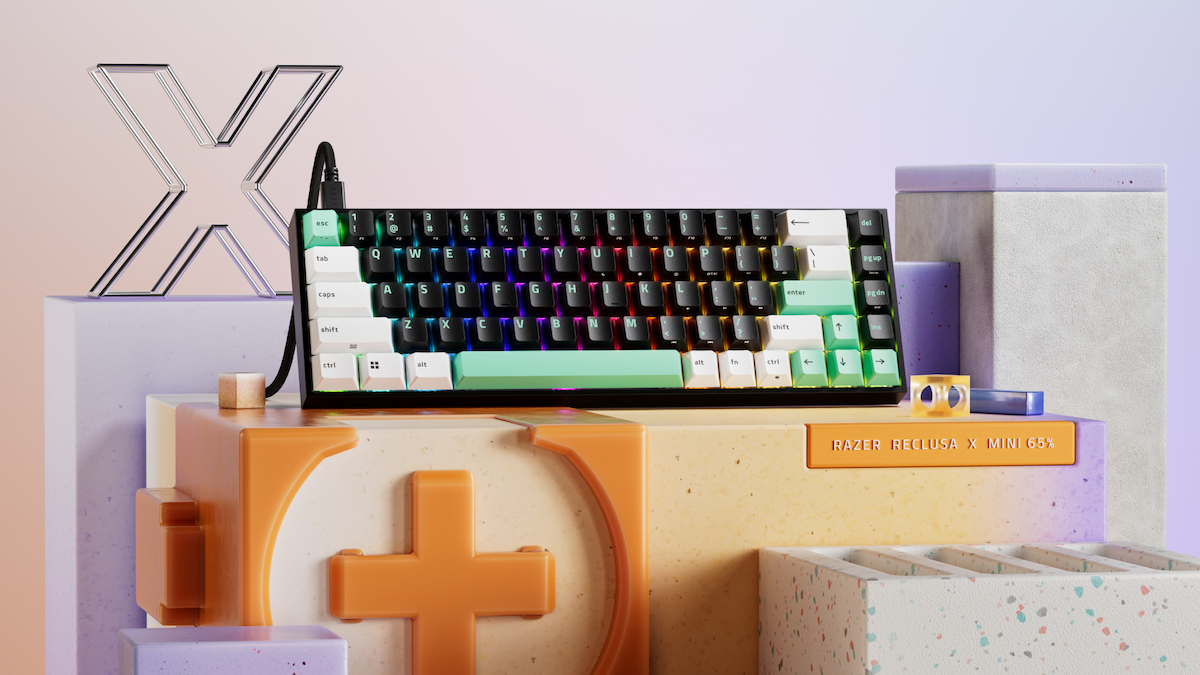 RAZER presenta el nuevo teclado RECLUSA X MINI 65%