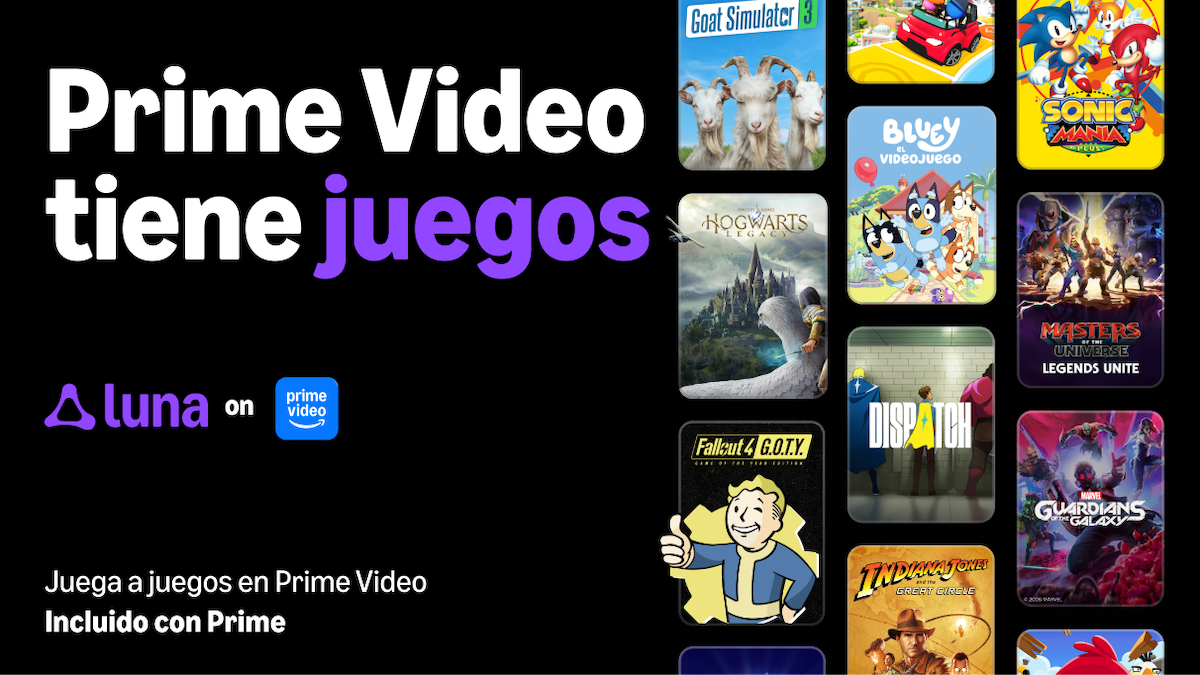 Amazon Luna en Prime Video llega a España