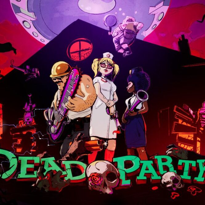 Imagen ilustrativa de Dead Party desata un caos zombi para 4 jugadores en Steam y Epic Games Store este mes