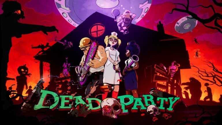 Imagen ilustrativa de Dead Party desata un caos zombi para 4 jugadores en Steam y Epic Games Store este mes