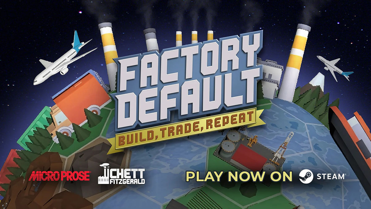 Construye un imperio industrial global, Factory Default: Build, Trade, Repeat debuta en Acceso Anticipado
