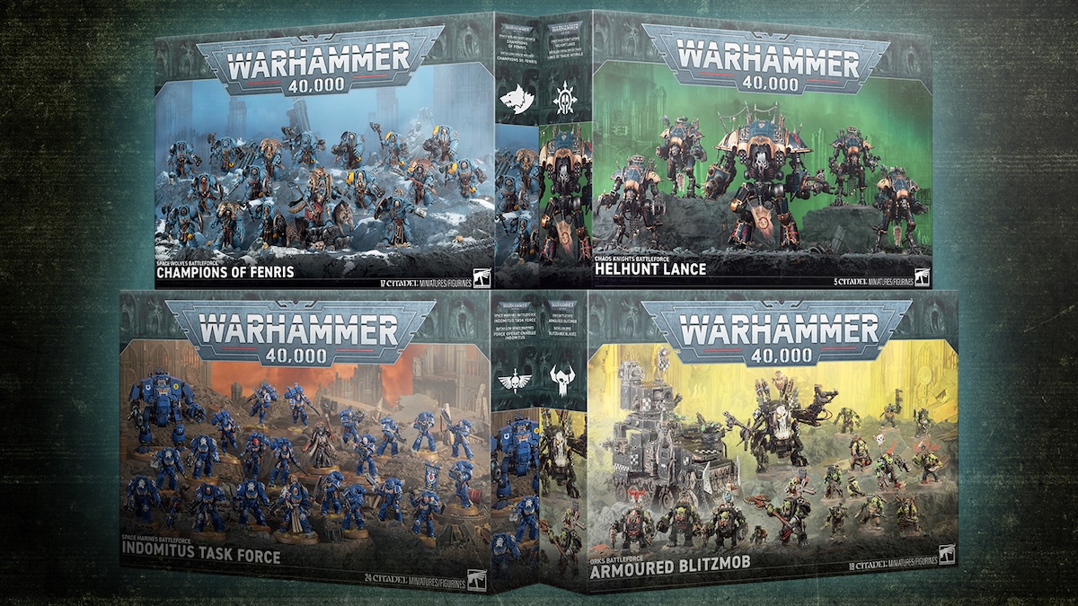 Reveladas nuevas cajas de Fuerza de batalla para Warhammer 40,000