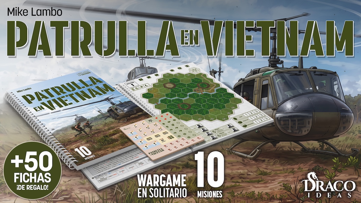 El librojuego «Patrulla en Vietnam» entra en sus últimas semanas de Verkami