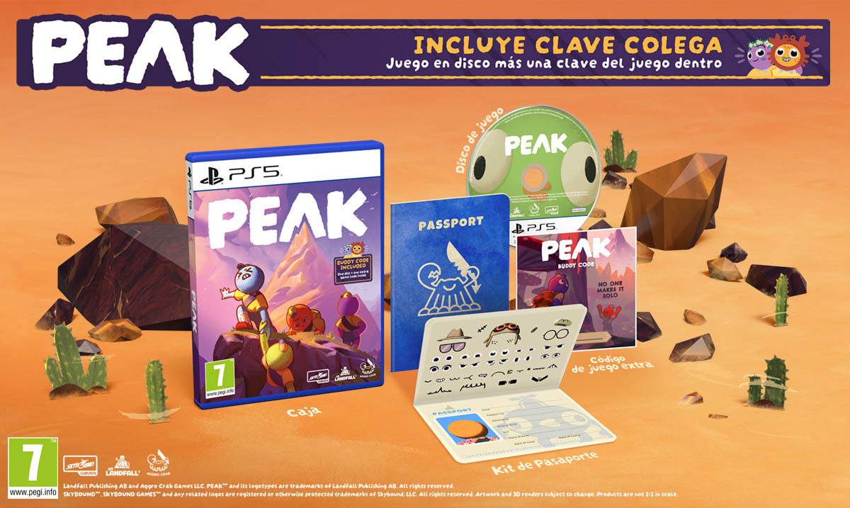 Una aventura compartida de altura; PEAK llega este otoño en formato físico para PlayStation 5